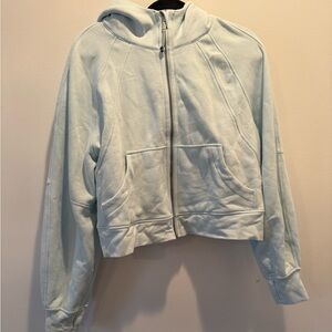 Lululemon Athletica Light Blue Bomber Jacket